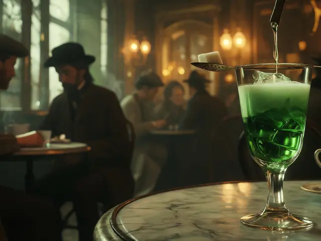Halucinace z absintu: Mýtus, nebo realita?